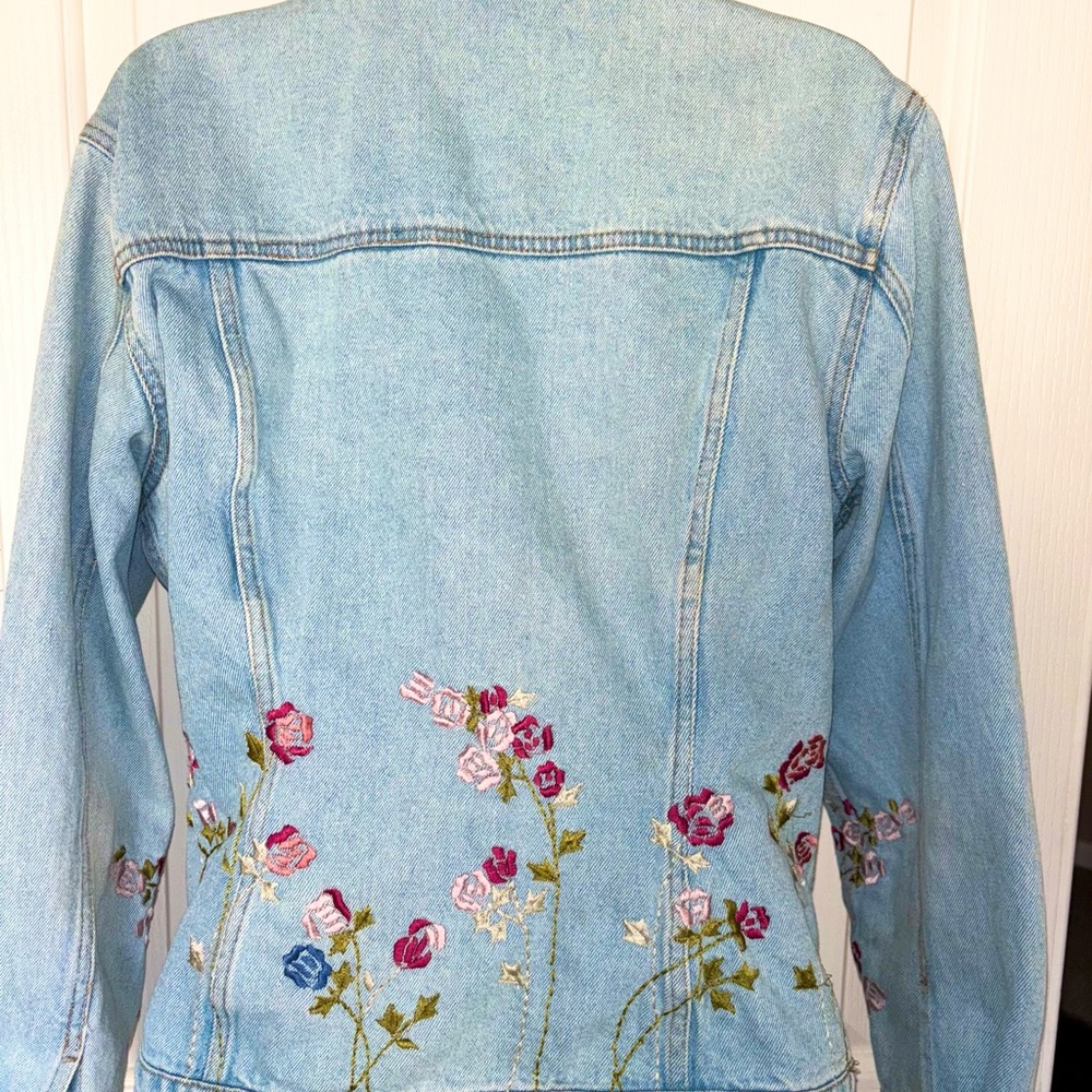 Newport News Sky Blue Denim Jacket - Picture 7 of 10